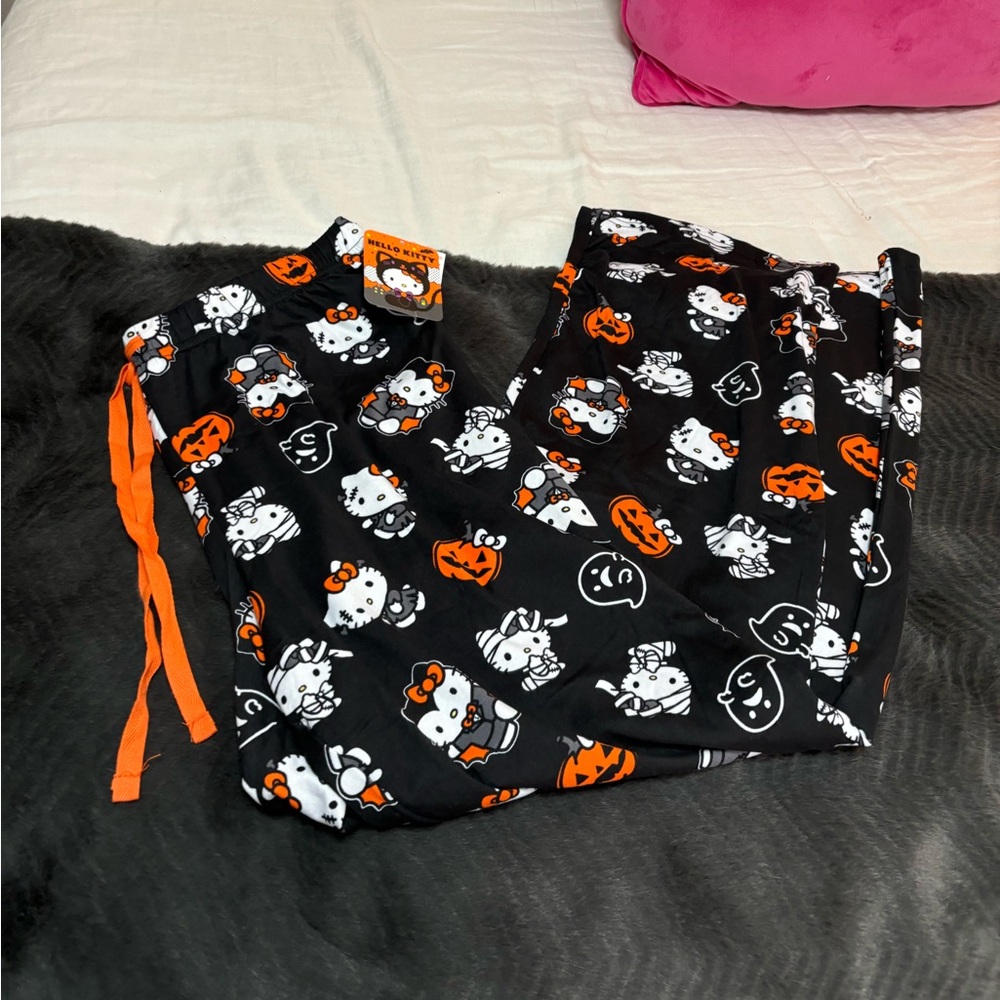 Hello kitty Halloween pajama pants